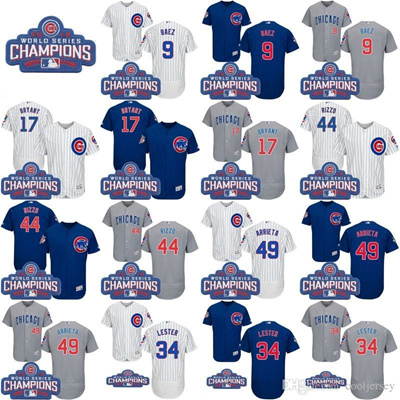 cubs world series jersey rizzo