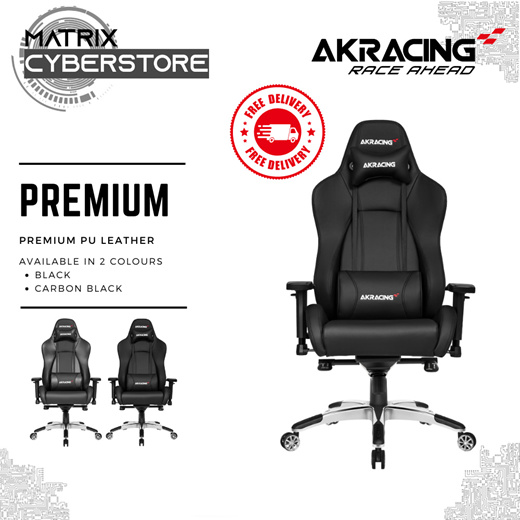 Qoo10 AKRacing Master Series Premium Gaming Chair Free