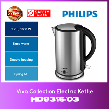 TOYOMI 1.7L 2-in-1 Heating and Warming Thermo Cordless Kettle WK 1789