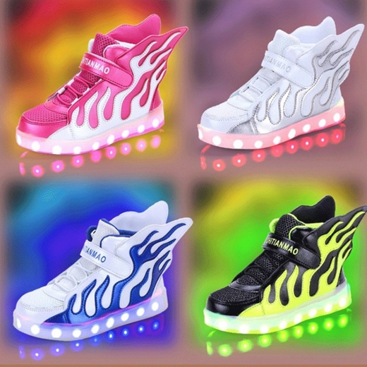 led dance shoes