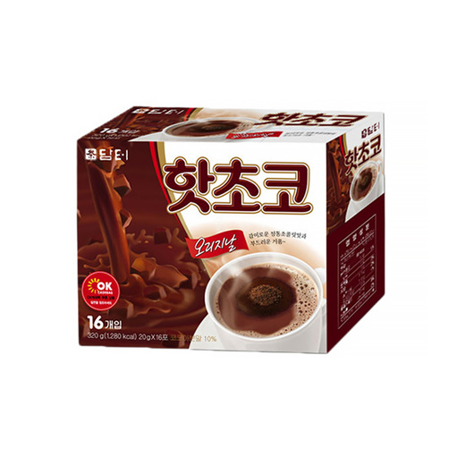 Qoo10 - Damteo Hot Chocolate /Cocoa drink 20g x 16T Korean Tea : Korean ...