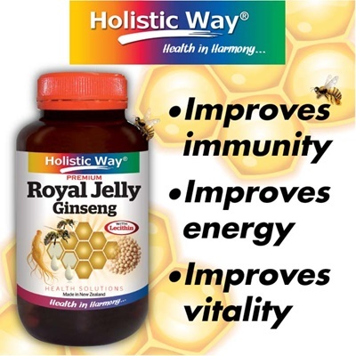 Holistic Way Royal Jelly w/Ginseng (60s)