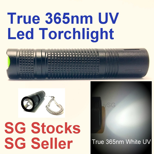 true uv flashlight