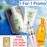 [1+1+Free Gift] 100% AUTHENTIC *WOWO PURE GINGER SHAMPOO*HAIR MASK*HAIR ESSENTIAL OIL*BODY WASH*