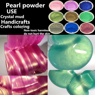 12 Box Slime Dye Powder Mica Pearl Pigment Colorants Soap Candle