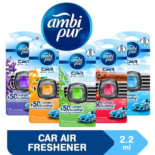 Buy Ambi Pur Car Mini Clip Air Freshener Sky Breeze 2.2 ml Online