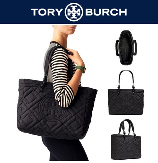 nylon tory tote