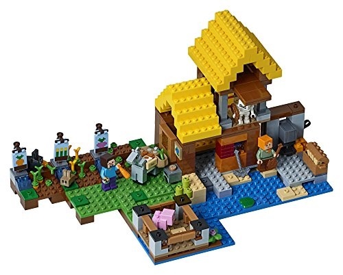 farm cottage lego minecraft