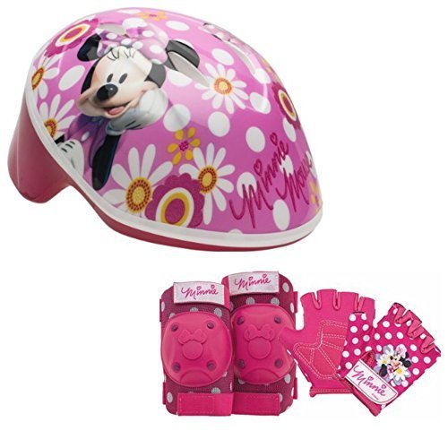 minnie mouse bicycle helmet