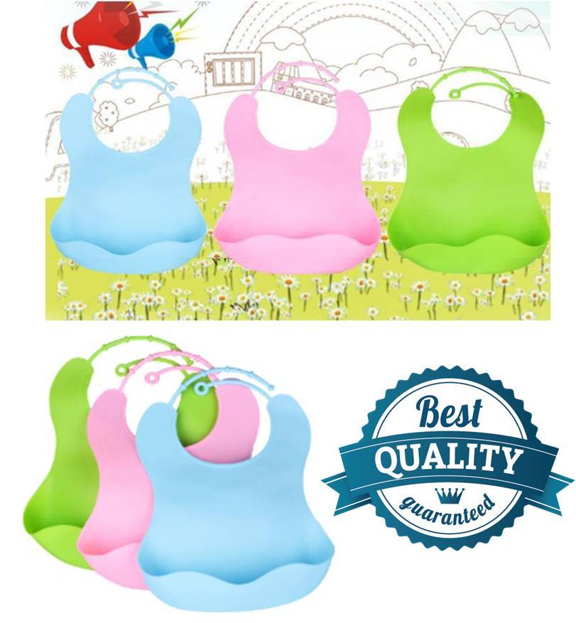 rubber bibs with pocket