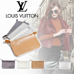 Authentic Louis Vuitton Compact Mirror Leather Rose Miroir Nomad Pre-owned