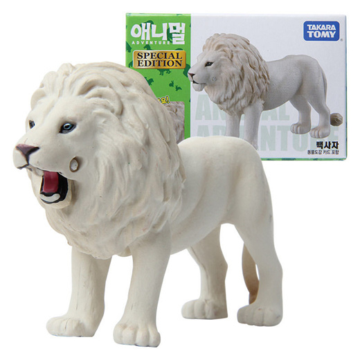 Qoo10 - Takara Tomy ANIA AS-SE Animal White Lion Mini Action Figure  Educationa... : Toys