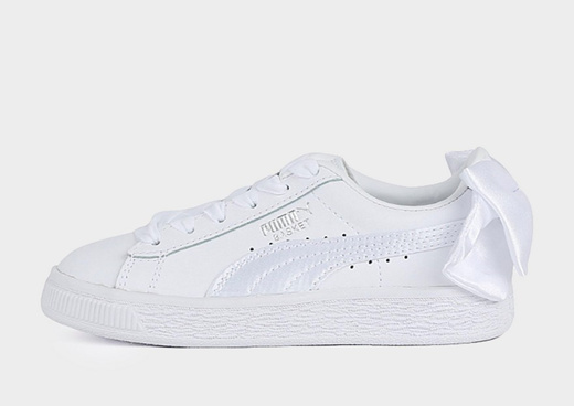 puma white bow