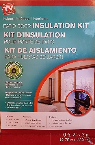 As Seen On Tv Patio Door Insulation Kit Indoor