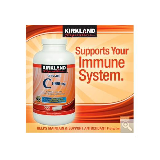 Qoo10 Vitamin C Kirkland Vitamin C 1000mg 500 Tablets Our Family Vitamin Nutritious Items