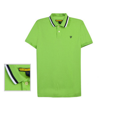 AE Prince Pique Polo Solid Green