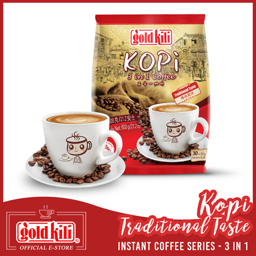 Qoo10 Goldkili 3 In 1 Traditional Taste Kopi 30s X 20g Drinks Sweets