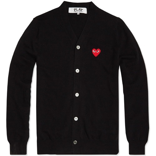 commes des garcons play cardigan