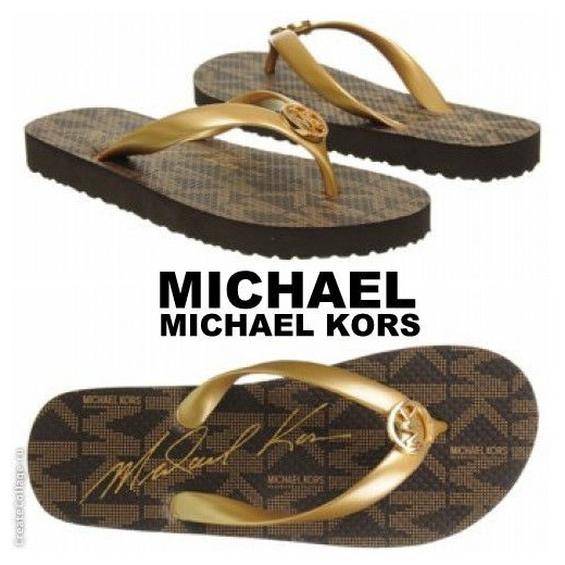 michael kors signature sandals