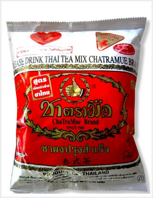 Number One ChaTraMue Brand - The Original Thai Iced Tea Mix Imported from Thailand - Great for Restaurants That Want to Serve Authentic and Thai Iced