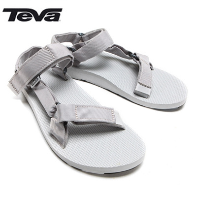 silver teva sandals