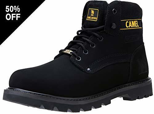 CAMEL CROWN Men's Work Boots Soft-Toe 