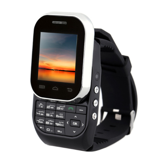 slide smartwatch with gsm phone and camera