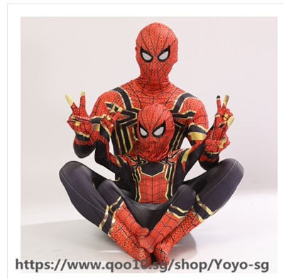 Avengers Iron Spiderman Costume Spider Man Suit Spider Man Halloween Costumes Men Adult Kids Spider - 