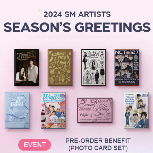 Qoo10 - SM ARTIST SEASON'S GREETINGS + PRE-ORDER BENEFIT (PHOTO