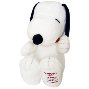 large snoopy plush