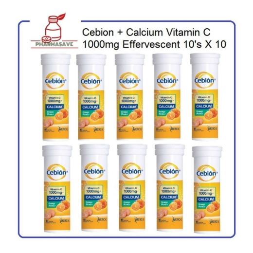 Qoo10 Cebion Vitamin C Calcium 1000mg Effervercent 10x10s 8x10s 4x10s Dietary Manageme