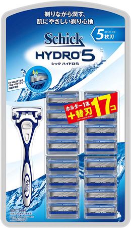 schick hydro 3 and 5 blades interchangeable