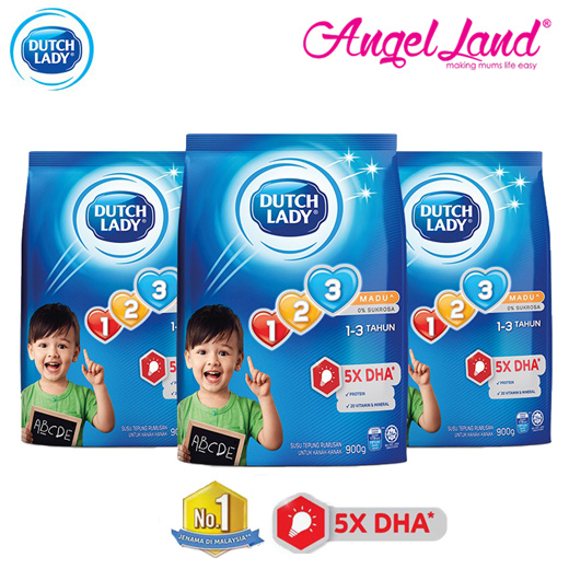 Qoo10 Dutch Lady New Range Milk Powder 1 3 4 6 6 900g X 3 Packs Baby Maternity