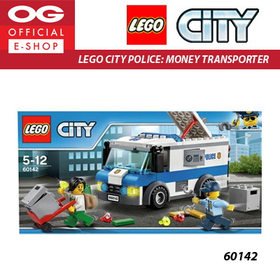 lego police money transporter