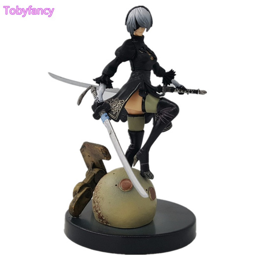 Qoo10 Game Nier Automata Yorha No 2 Type B 2b Action Figure Model Toy Doll Computer Games