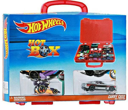 hot wheels hot box carry case