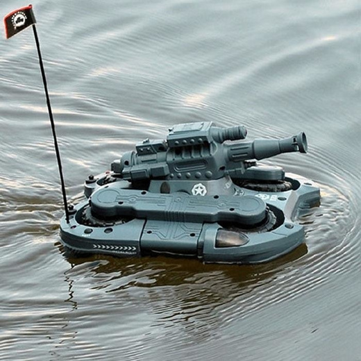 remote control amphibious tank