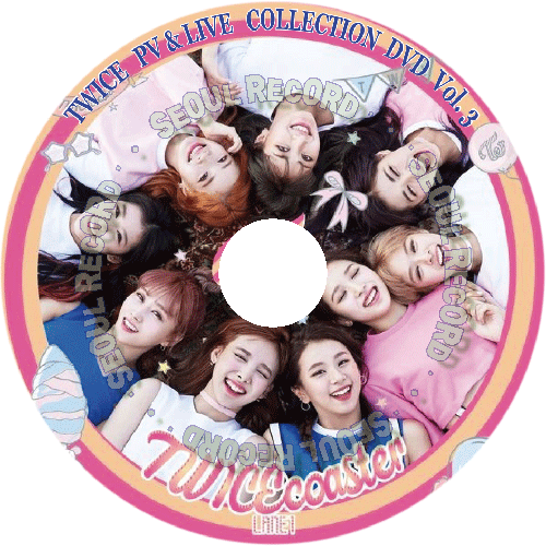 Qoo10 K Pop Dvd Twice Twice Pv And Tv Live Collection Vol 3 Cd Dvd