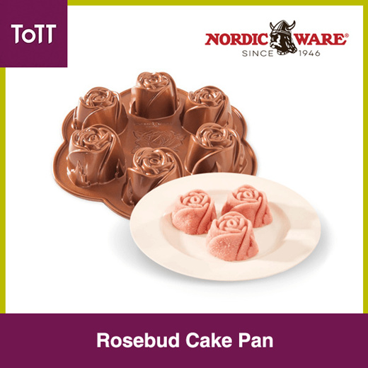 Nordic Ware Rosebud Cake Pan