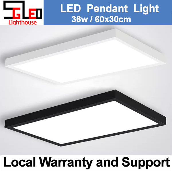 Sg Led36w Rectangle Led Panel Light 60 X 30cm Led Ceiling Light Warehouse Sales Local Warranty Led Light