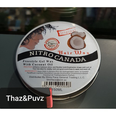 Qoo10 Natural Plant Oil Extracts Nitro Canada Hair Pomade