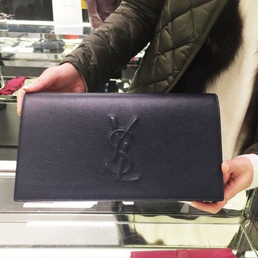 ysl sunset chain wallet croc