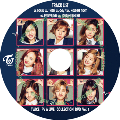 Qoo10 K Pop Twice Twice Pv And Tv Live Collection Vol 5 Cd Dvd