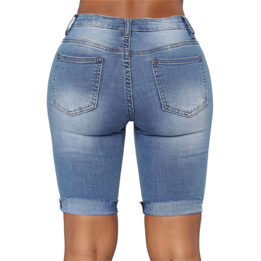 ladies denim bermuda shorts