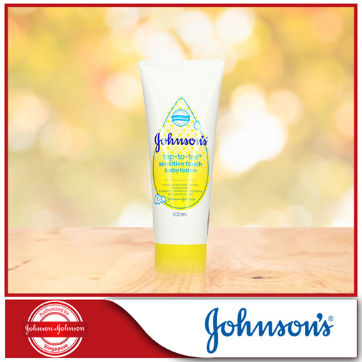 johnson top to toe sensitive touch baby lotion