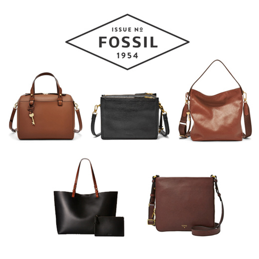 fossil tan handbag