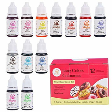 Food Coloring - 20 Color Rainbow Fondant Cake Food Coloring Set