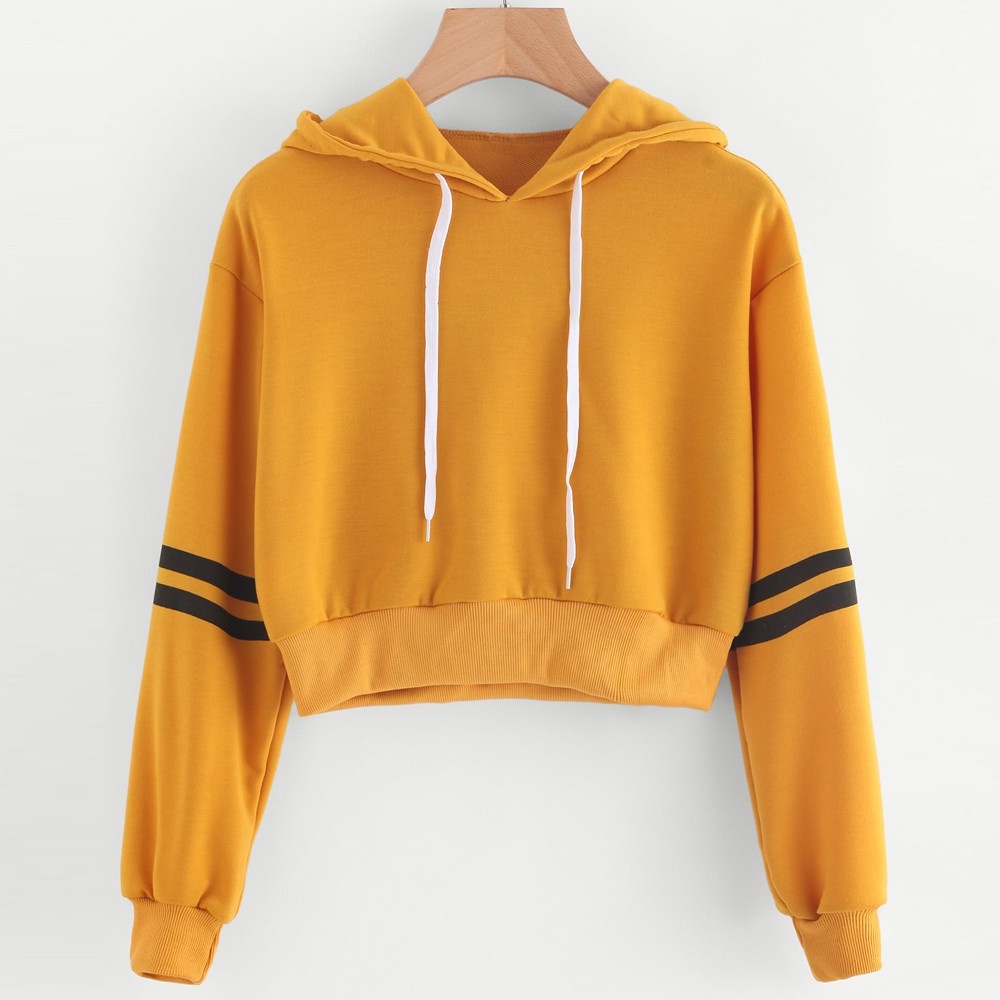 yellow hoodie sweater