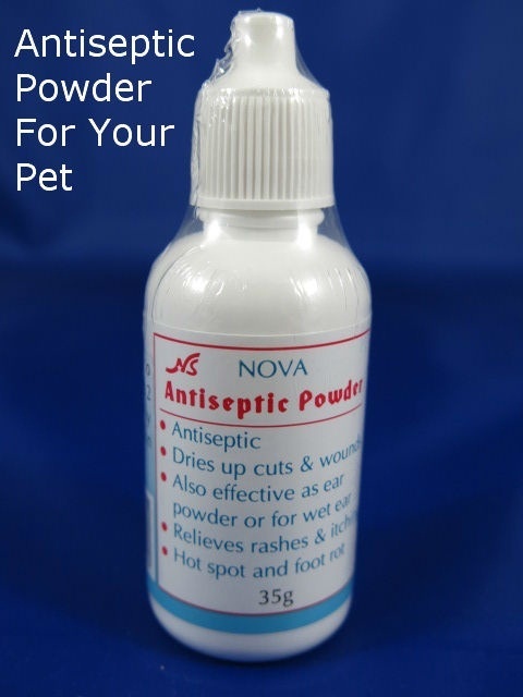 Antiseptic powder for dogs best sale