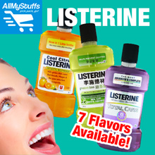 【Listerine】Antiseptic Mouthwash 1L -  10 Flavors Available!